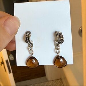 Brighton Brown Drop Earrings